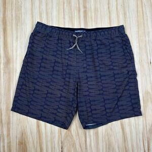 Devereux Oasis Active Short River Run Size XL Multicolor Geometric Drawstring